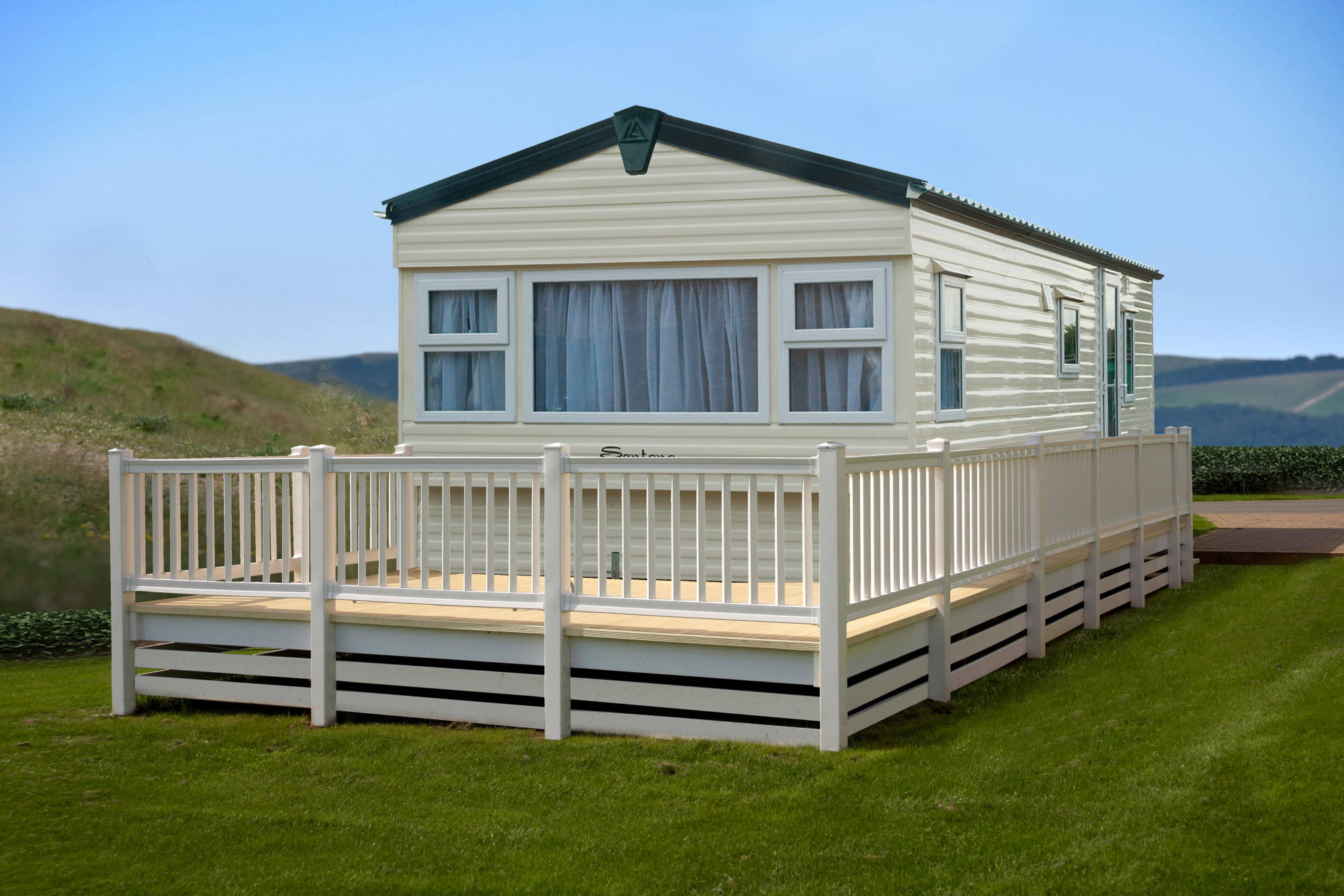 New Delta Santana Static Caravan exterior