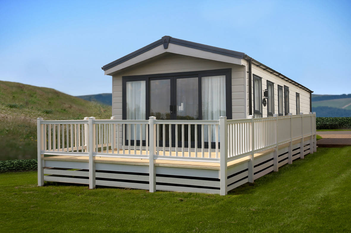 New Delta Superior Deluxe Static Caravan exterior