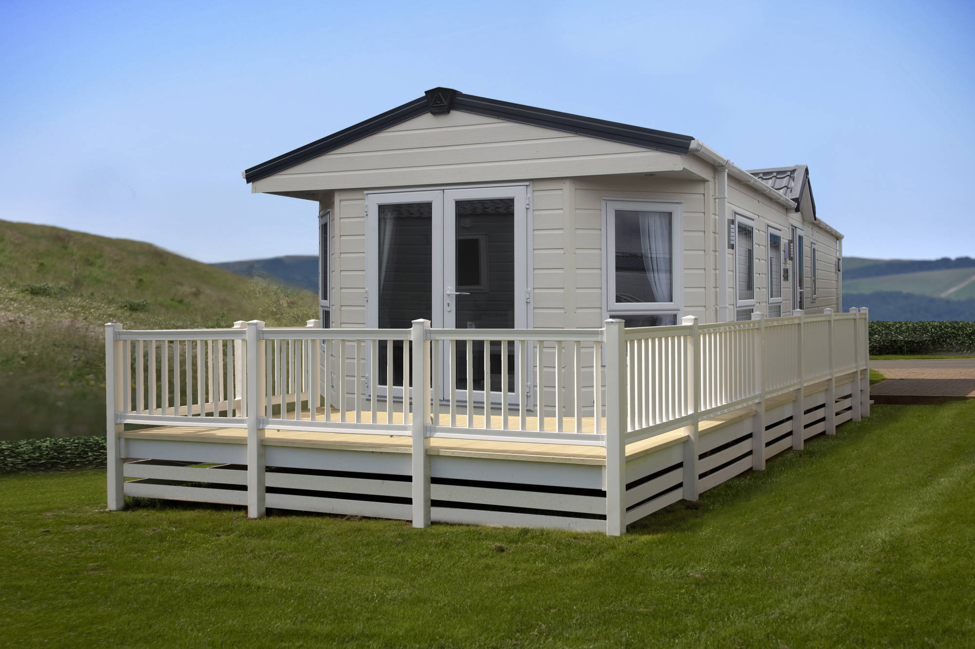 New Delta Langford Static Caravan Exterior