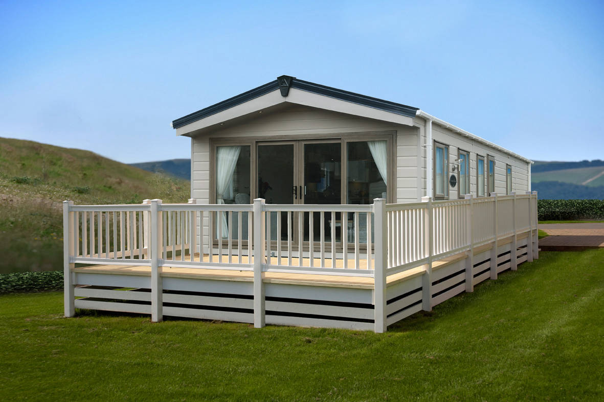 New Delta Countryside Deluxe Static caravan exterior