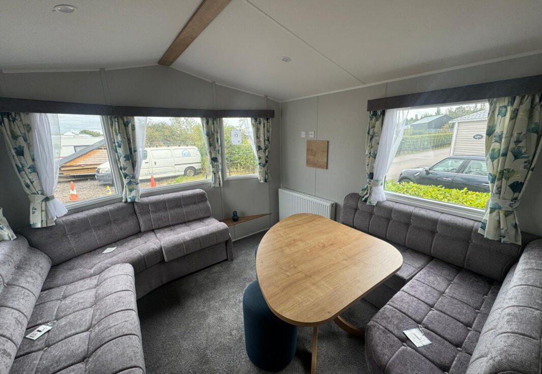 New Willerby Ashurst Static Caravan Fixed Furniture