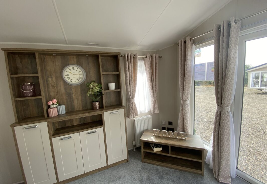 New Willerby Sheraton static caravan residential specification living room