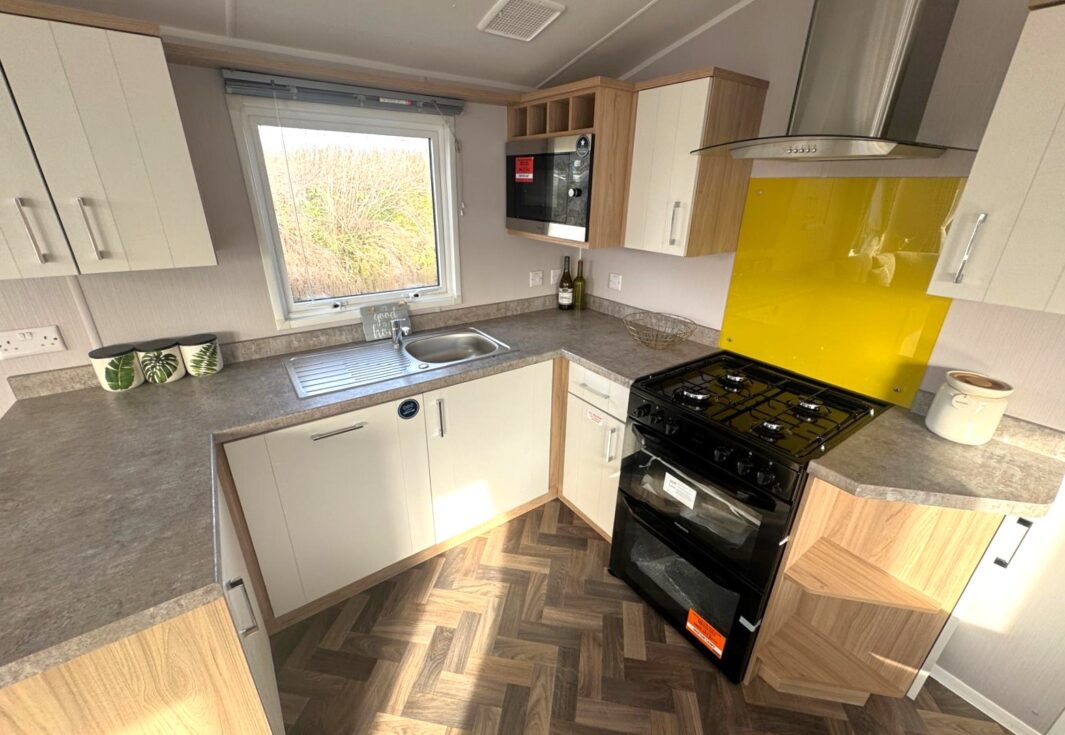 New Willerby Castleton Static Caravan Kitchen