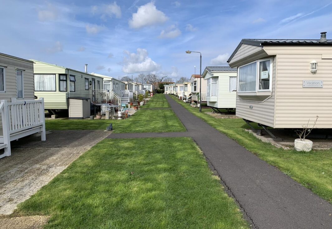 Wold static caravan mobile home holiday park
