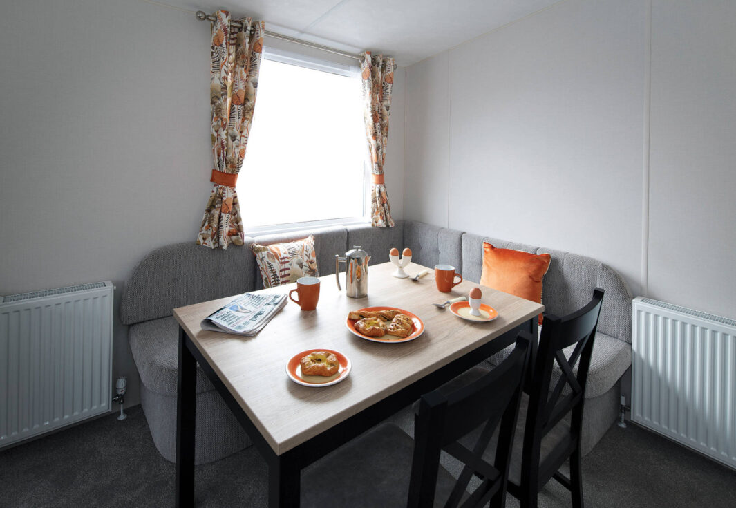 New Delta Arabella Static Caravan dining nook