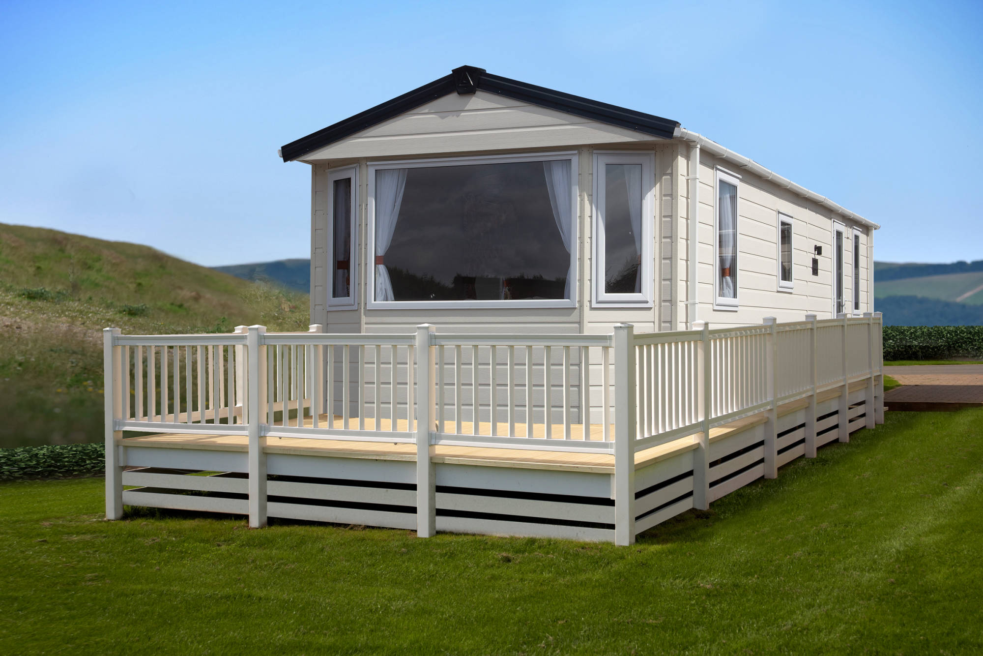 New Delta Arabella Static Caravan exterior