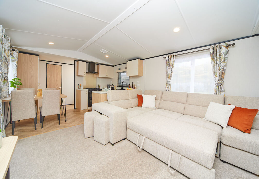 New Carnaby Glaisdale Centre Lounge Static Caravan interior