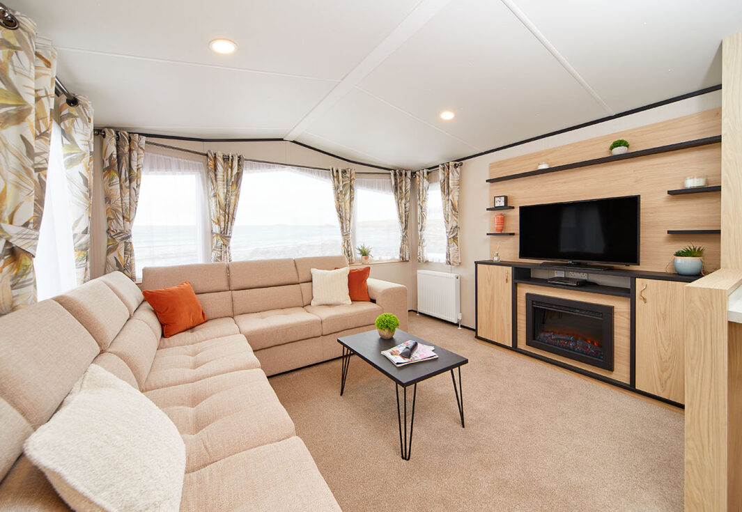 New Carnaby Glaisdale Static Caravan lounge