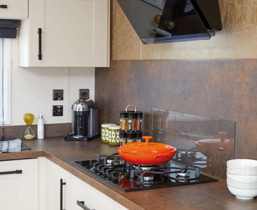 New Carnaby Grantley Lodge Static Caravan kitchen