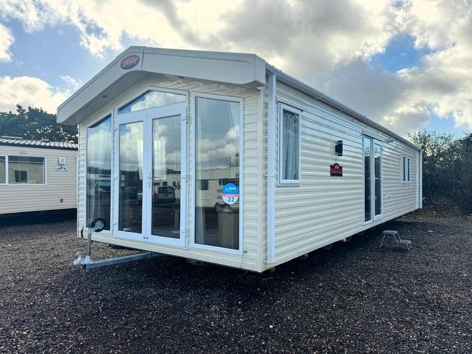 2018 Preowned Carnaby Helmsley 39x13 3 Bed Static Caravan exterior