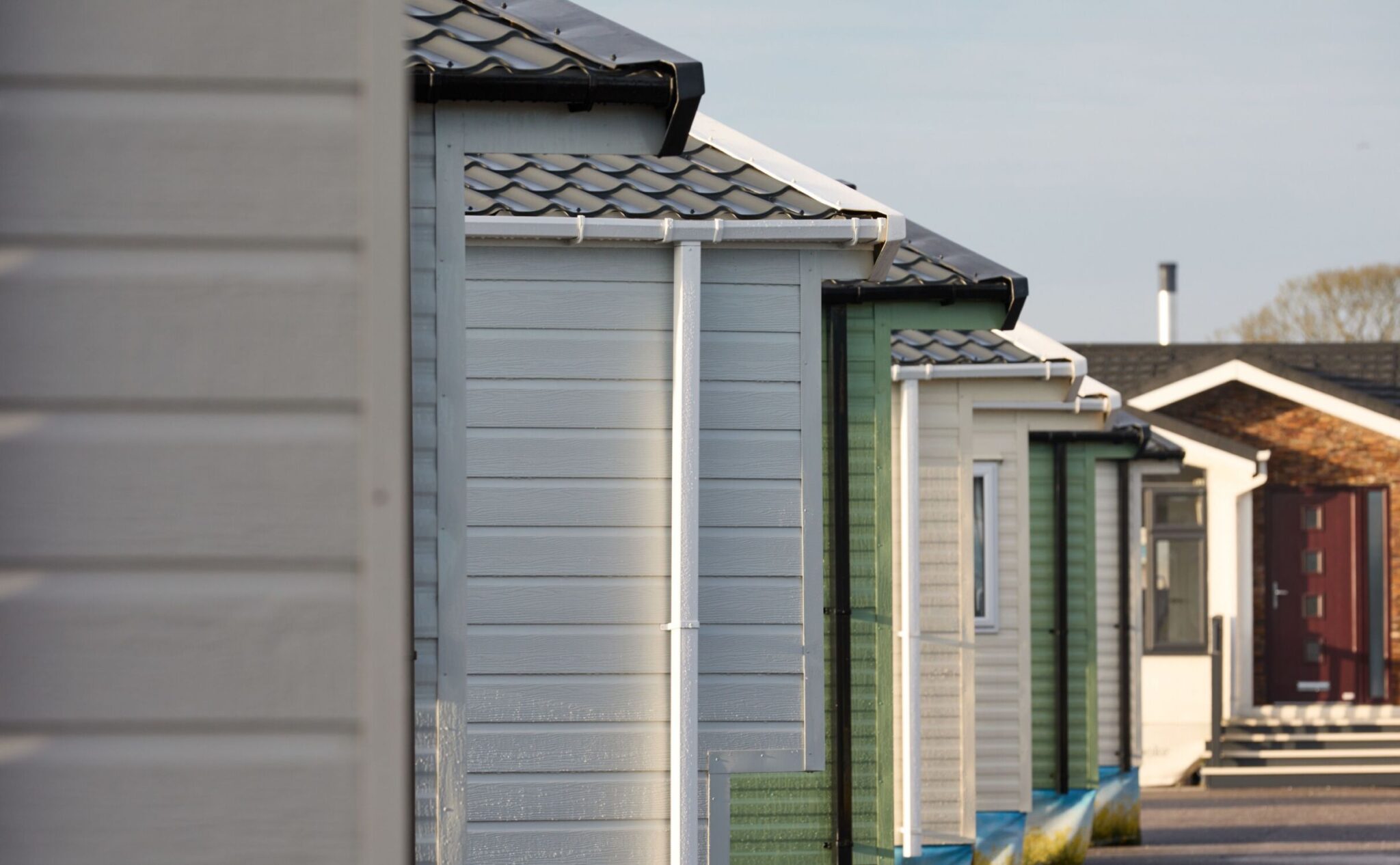 Static Caravan cladding