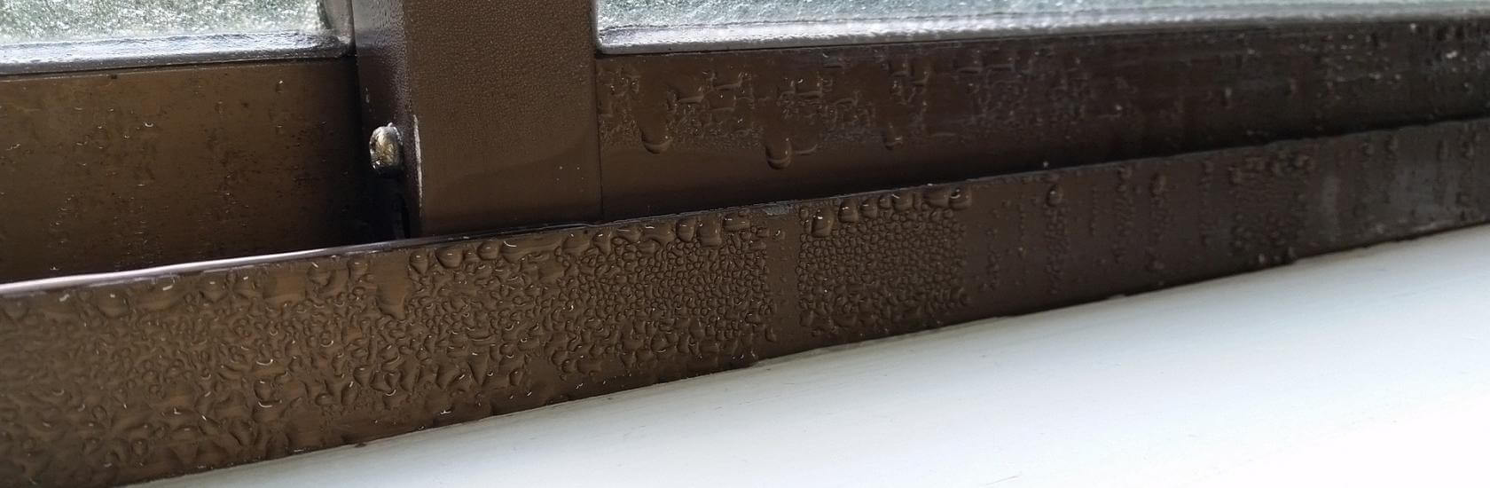 Condensation on a window